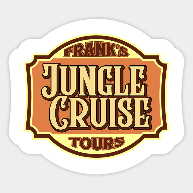 Frank's Jungle Cruise Sticker by Vault Emporium